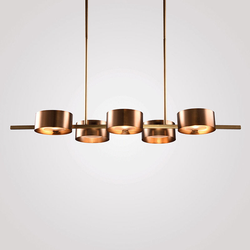 Hemali 5 Lights pendant light G9x5 Suspension Lamp for dinning room