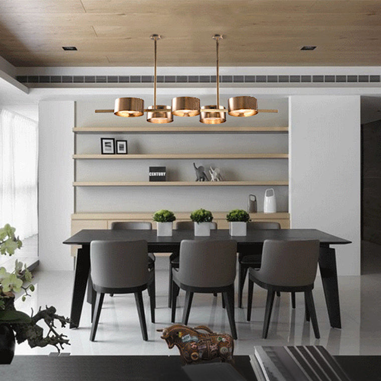 Hemali 5 Lights pendant light G9x5 Suspension Lamp for dinning room